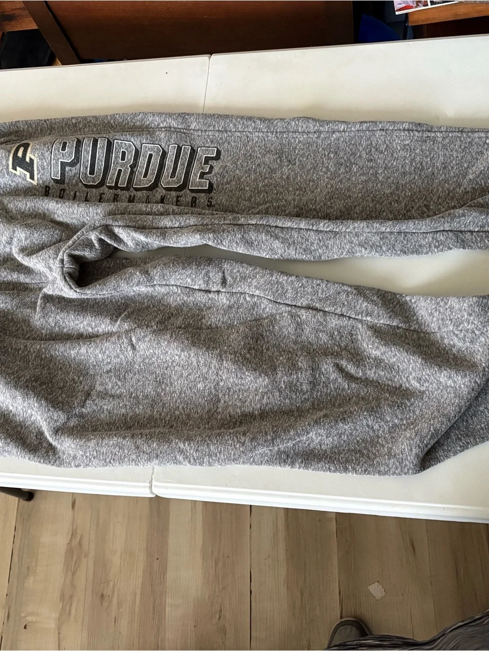 Champion Purdue Gray Men's Joggers with University Logo